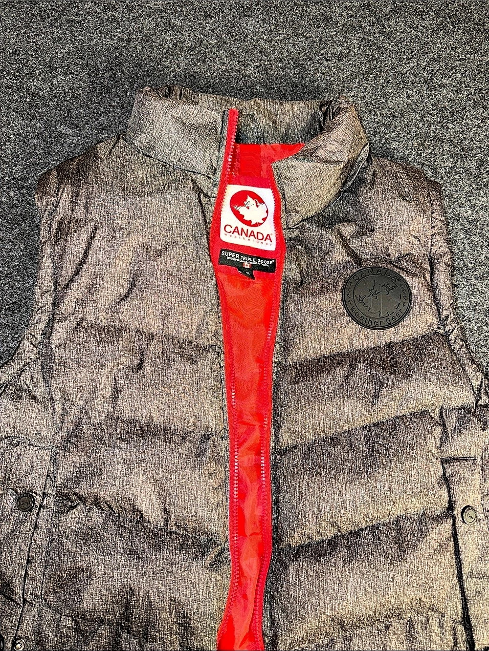 Canada Goose Super Triple Goose Puffer Jacket Vest Made For Comfort & Warmth